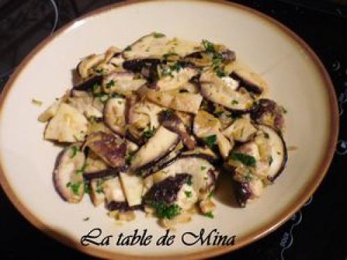 Domes de pommes de terre sautées aux cèpes de Mamina13 | Photo de Mamina13