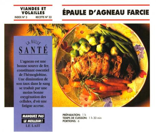 épaule d'agneau farcie de Bon Appétit | Photo de PassionRecettes