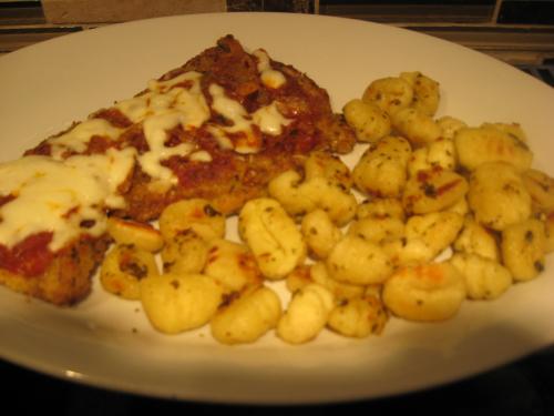 Escalope de veau ou porc parmigiana