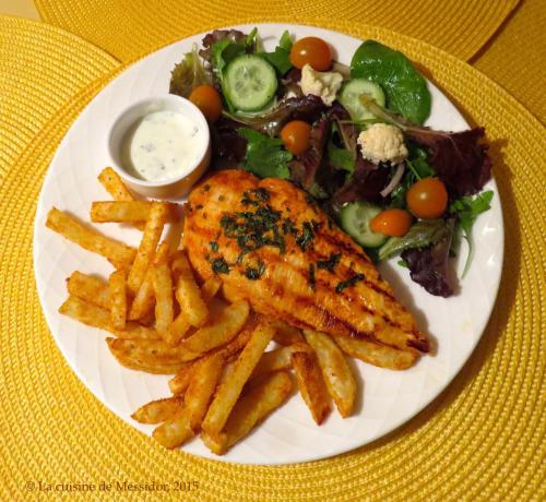 Escalopes de poulet barbecue sur la cuisinière de Messidor | Photo de Messidor