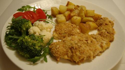 Escalopes de poulet panées sans friture pour deux de Messidor | Photo de Messidor