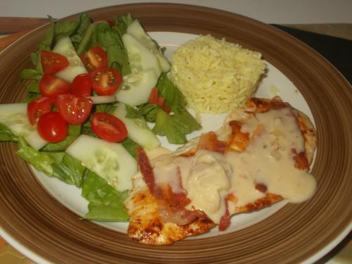 Escalopes de poulet, sauce aux échalotes et bacon de Manger Avec Mo | Photo de Manger avec mo