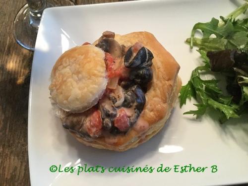 Escargots sauce rosée en vol-au-vent de Esther B | Photo de Estherb