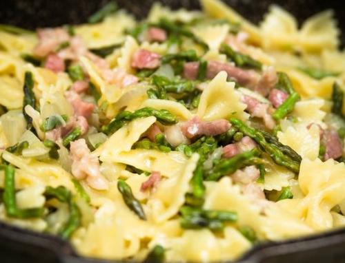 Farfalle au pesto et au bacon | Photo de PassionRecettes