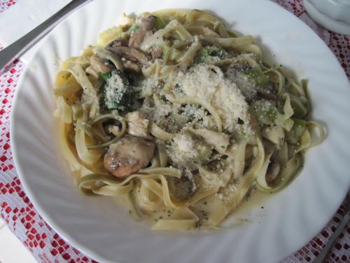 Fettucini au poulet de Corralou | Photo de Corralou