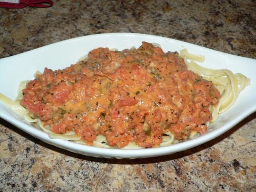 Fettucini sauce tomate de youston de Baddy | Photo de Baddy