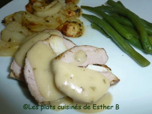 Filet de porc aux pommes de Esther B | Photo de Estherb