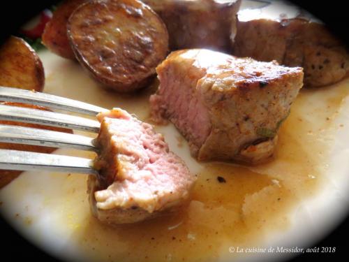 Filet de porc bbq, lime et whisky de Messidor | Photo de Messidor