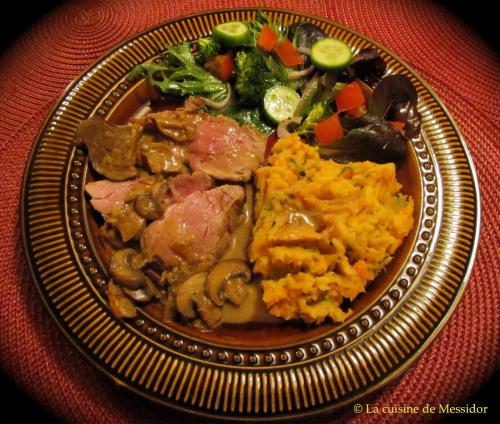 Filet de veau, sauce aux cèpes de Messidor | Photo de Messidor