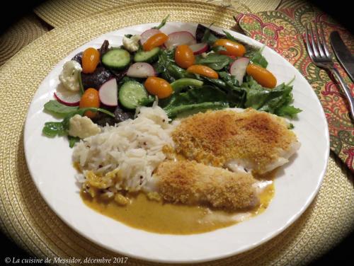 Filets d'aiglefin, sauce crémeuse à la mangue + de Messidor | Photo de Messidor