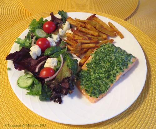 Filets de truite au pesto de roquette de Messidor | Photo de Messidor