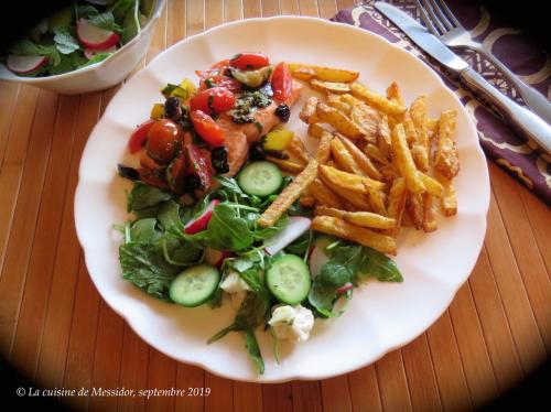 Filets de truite poêlés, sauce à la marocaine + de Messidor | Photo de Messidor