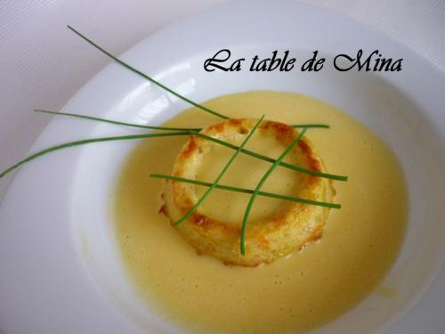 Flans poireaux surimi, sauce hollandaise de Mamina13 | Photo de Mamina13