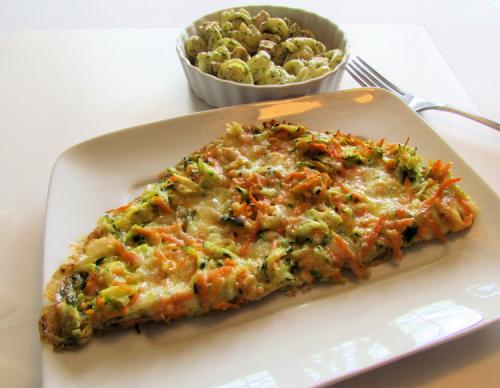 Frittata santé carotte/courgette de Messidor | Photo de Messidor