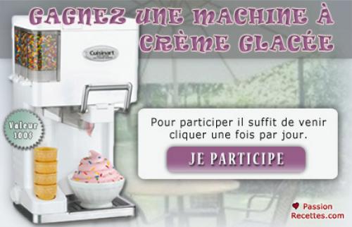 Gagnez une machine à crème-glacée cuisinart | Photo de PassionRecettes