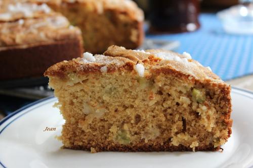 Gâteau a la rhubarbe | Photo de PassionRecettes