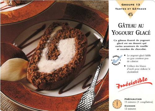 Gâteau au yogourt glacé de Cuisine Santé Express | Photo de PassionRecettes