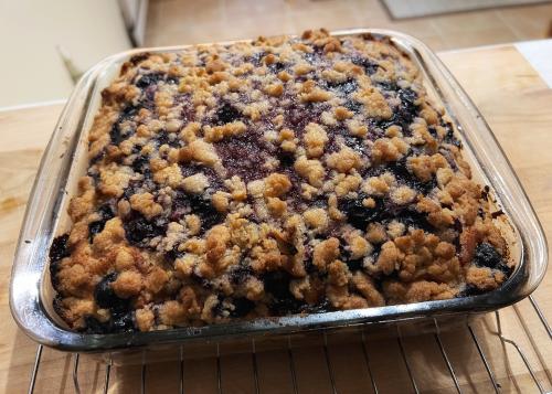 Gâteau aux bleuets de Jehane Benoit | Photo de Mireille