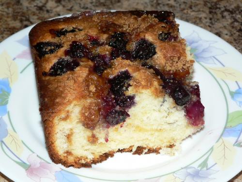 Gâteau aux bleuets et crème sûres de genny4 de Baddy | Photo de Baddy