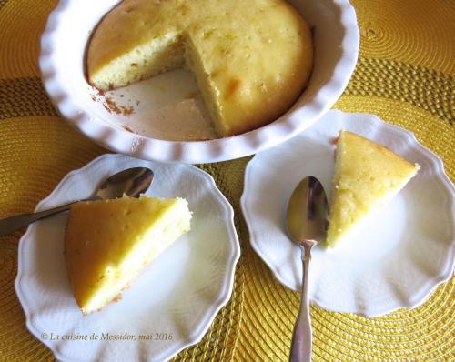 Gâteau aux deux citrons et au chocolat blanc de Messidor | Photo de Messidor