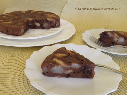 Gâteau aux poires et au chocolat + de Messidor | Photo de Messidor