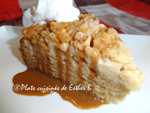 Gâteau crumble aux pommes de Esther B | Photo de Estherb