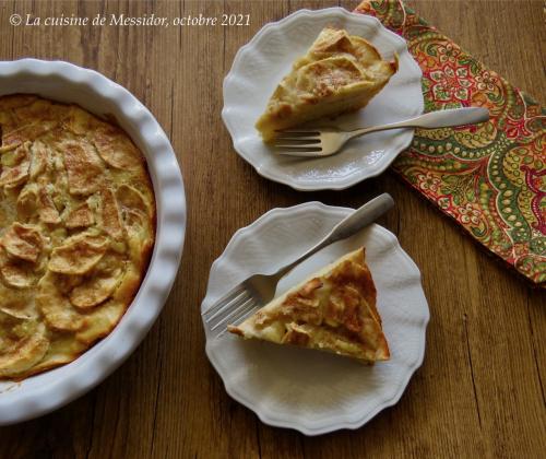 Gâteau invisible aux pommes + de Messidor | Photo de Messidor