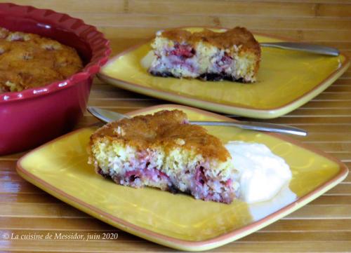 Gâteau moelleux coco-fraises + de Messidor | Photo de Messidor