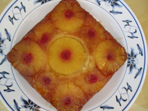 Gâteau renversé à l'ananas recette de ma mère de Corralou | Photo de Corralou