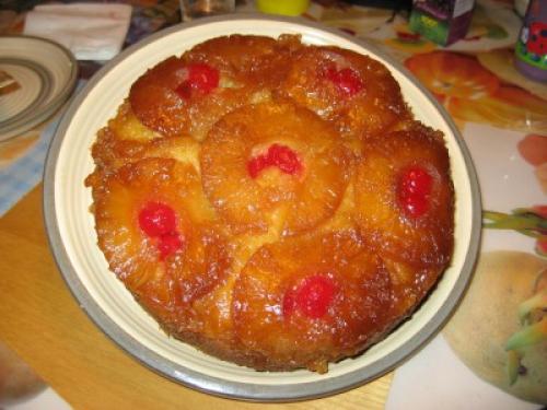 Gâteau renversé aux ananas de maman pour mijoteuse