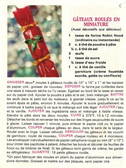 Gâteaux roulés en miniature de Robin Hood | Photo de PassionRecettes