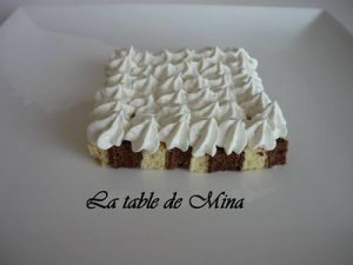 Genoise destructuré framboises et noix de coco de Mamina13 | Photo de Mamina13