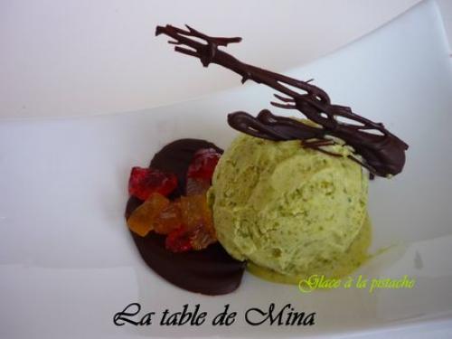 Glace au pain d'épices, glace à la pistache et glace aux carambars de Mamina13 | Photo de Mamina13