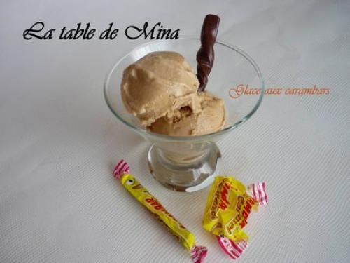 Glace au pain d'épices, glace à la pistache et glace aux carambars de Mamina13 | Photo de Mamina13