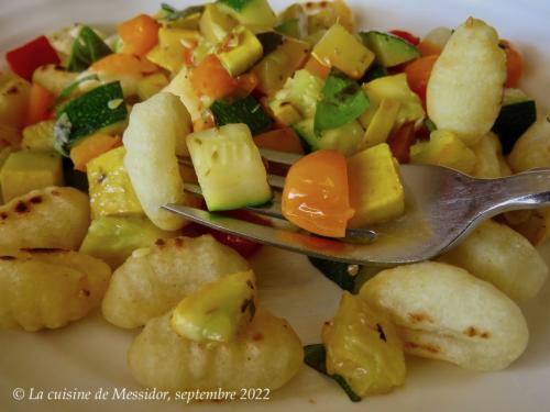 Gnocchis craquants aux légumes de septembre + de Messidor | Photo de Messidor