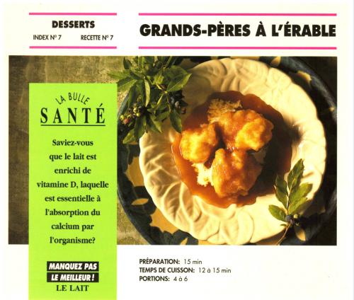 Grands-pères à l'érable de Bon Appétit | Photo de PassionRecettes