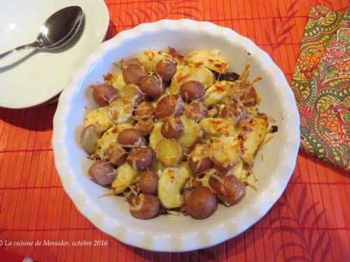 Gratin de canard confit aux pommes caramélisées de Messidor | Photo de Messidor