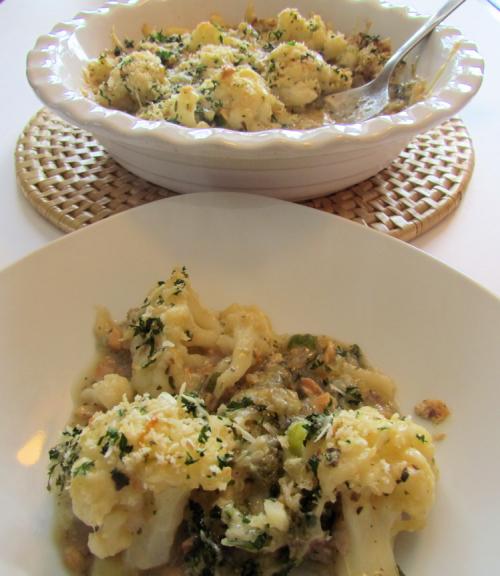 Gratin de chou-fleur et de saumon vite fait de Messidor | Photo de Messidor