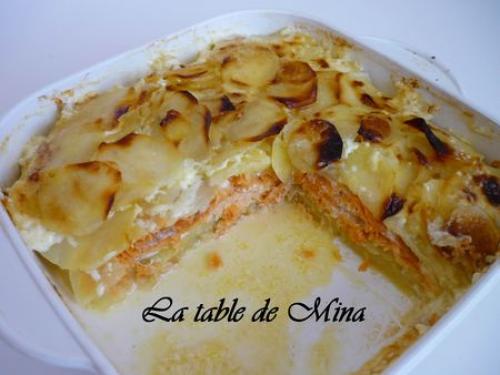 Gratin de pommes de terres au deux saumons de Mamina13 | Photo de Mamina13