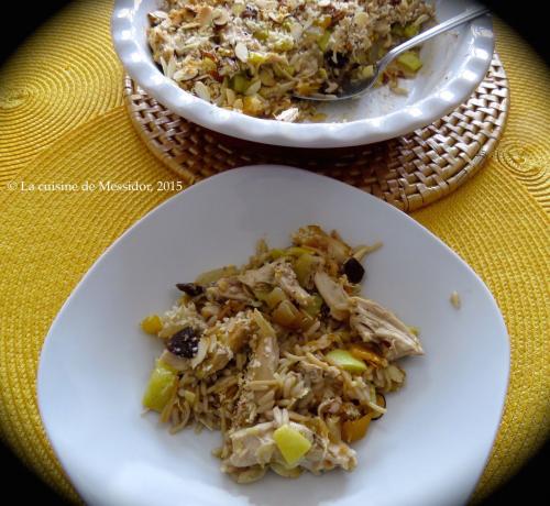 Gratin de poulet à la marocaine de Messidor | Photo de Messidor