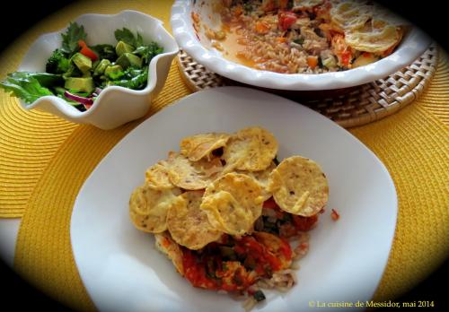 Gratin de poulet à la mexicaine de Messidor | Photo de Messidor