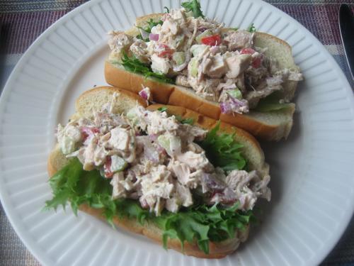 Guédilles au poulet nouveau genre