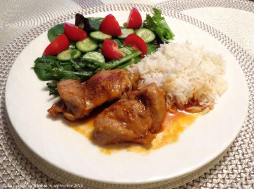 Hauts de cuisse de poulet, sauce orange et érable de Messidor | Photo de Messidor