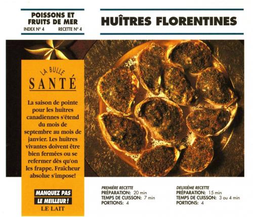 Huîtres florentines de Bon Appétit | Photo de PassionRecettes