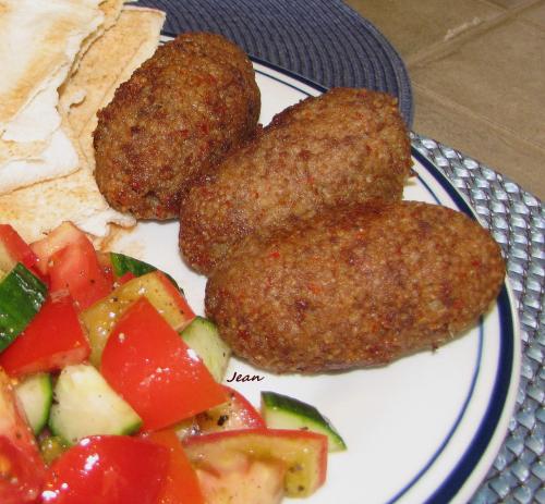 Kibbeh en boulettes, la technique de Nell | Photo de Nell