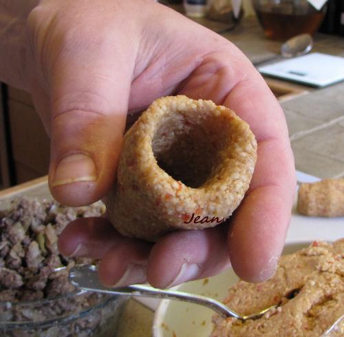 Kibbeh en boulettes, la technique de Nell | Photo de Nell