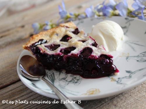 La tarte aux bleuets de matante cécile de Estherb | Photo de Estherb