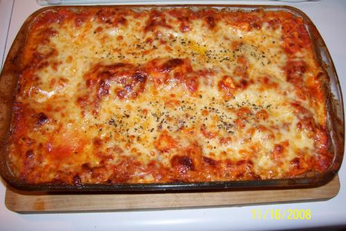 Lasagne avec restes de poulet (ou dinde) de Callyoe | Photo de Callyoe