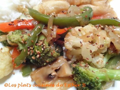 Légumes sautés au wok de Esther B | Photo de Estherb