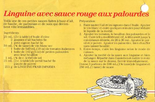 Linguine avec sauce rouge aux palourdes de Diparma | Photo de PassionRecettes